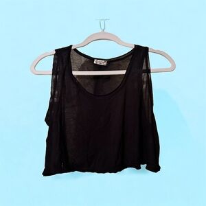 NWOT Free People Mesh Tank Top